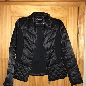 Women’s satin quilted jacket